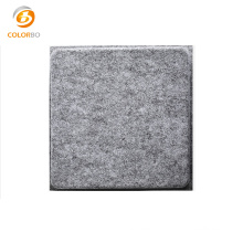 Office Decor 3D Product Polyester Fiber Acoustic Soundproof and Fireproof Panel